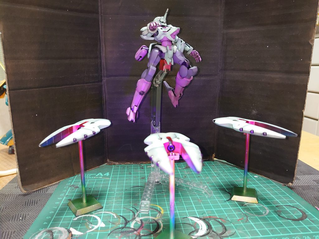 スカートファンネル展開。