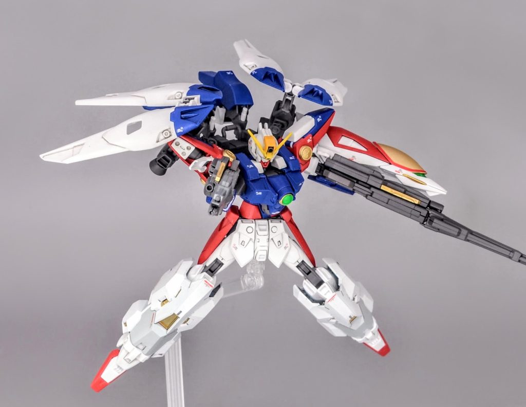 分離状態でも2点射が可能です