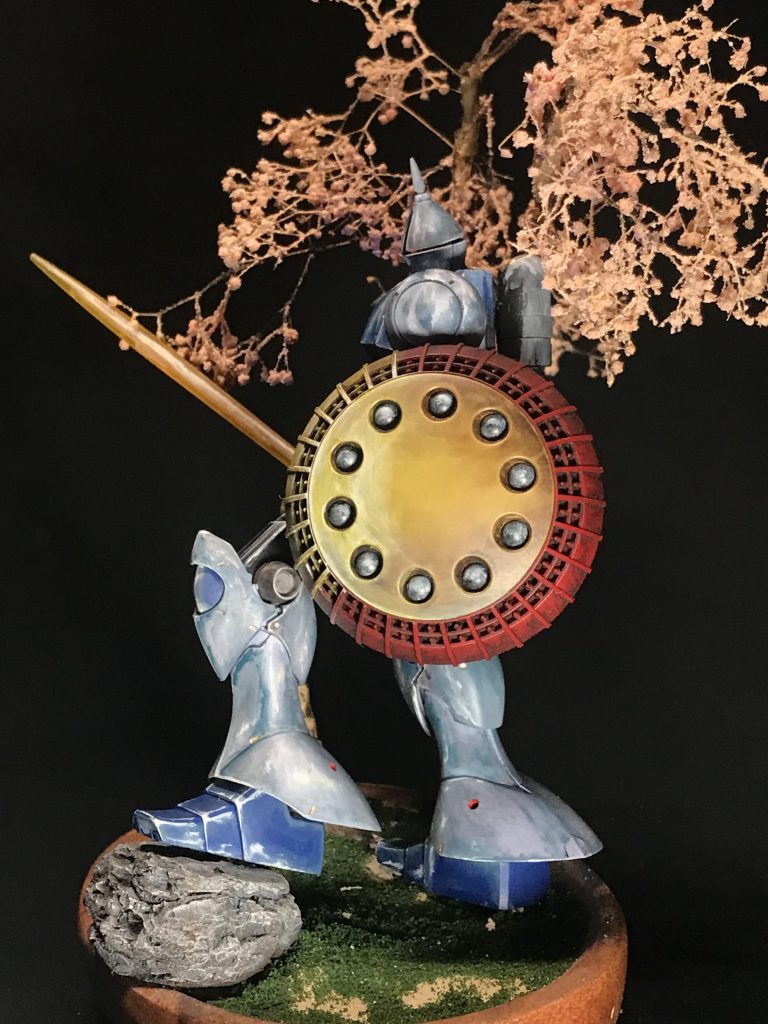 ギャンと夜桜–4枚目/制作者：ukyo