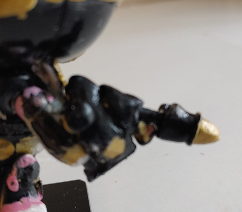 最後は、ゴジュウユニコーン専用武器▪ユニコーンドリル５０。エポキシパテ+ランナー製。ドリル部分は、別パーツ化してあります。