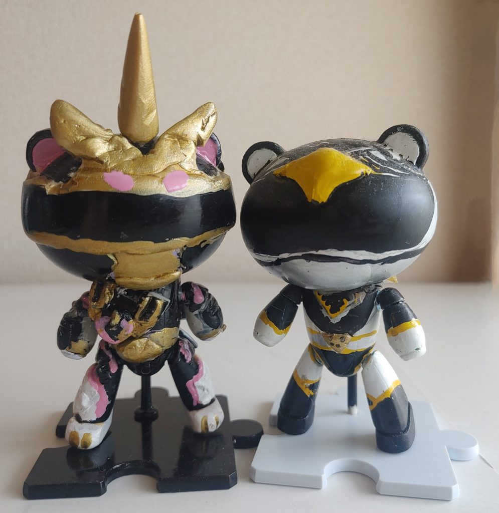 記念写真その１。黒戦士にようやく女性戦士が誕生し、一番喜んでいる？黒い鳥な方…(*´∀`)♪