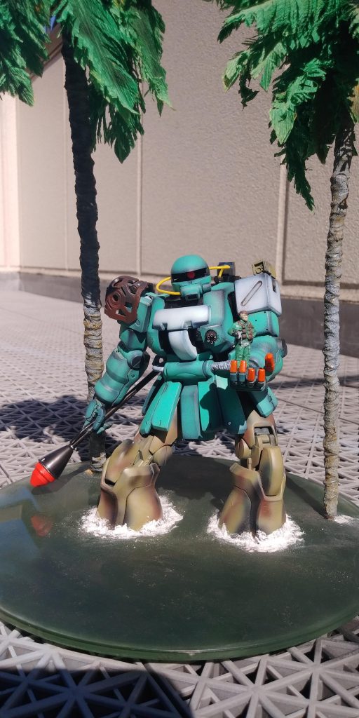 偵察機体のため軽装備です