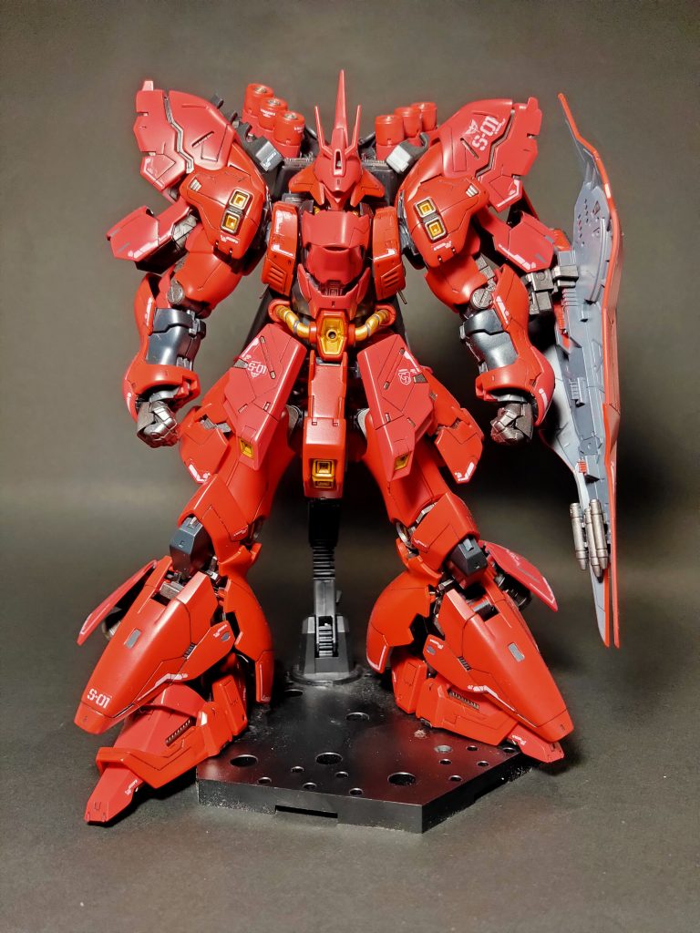 失敗もしまくりましたが、ガンプラの新しい楽しさを知れたきっかけとなった機体。益々サザビーが好きになりました。