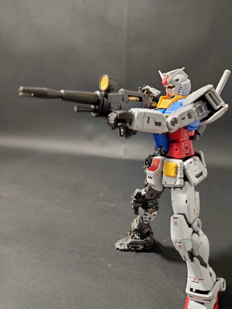 【息子作成】RX-78-2 内部フレーム塗装–3枚目/制作者：たいパパ