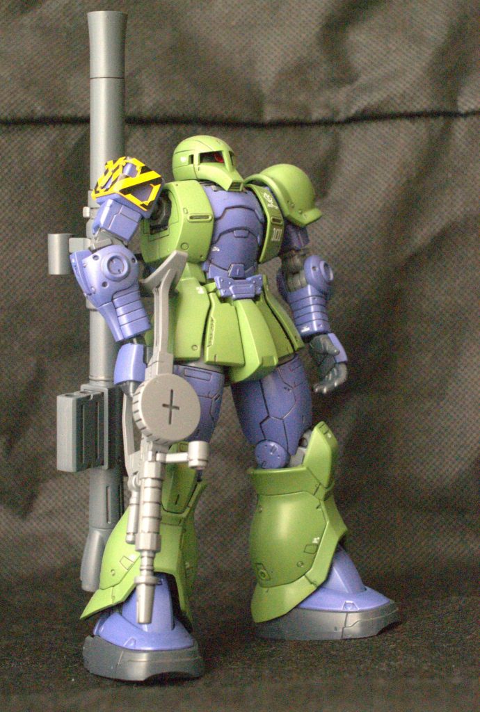 当然、肩のトラ柄は付属シール。