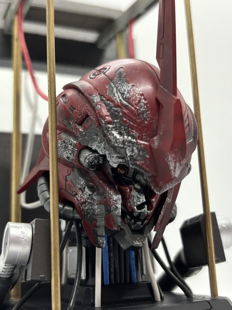 軽くウェザリングしてあります