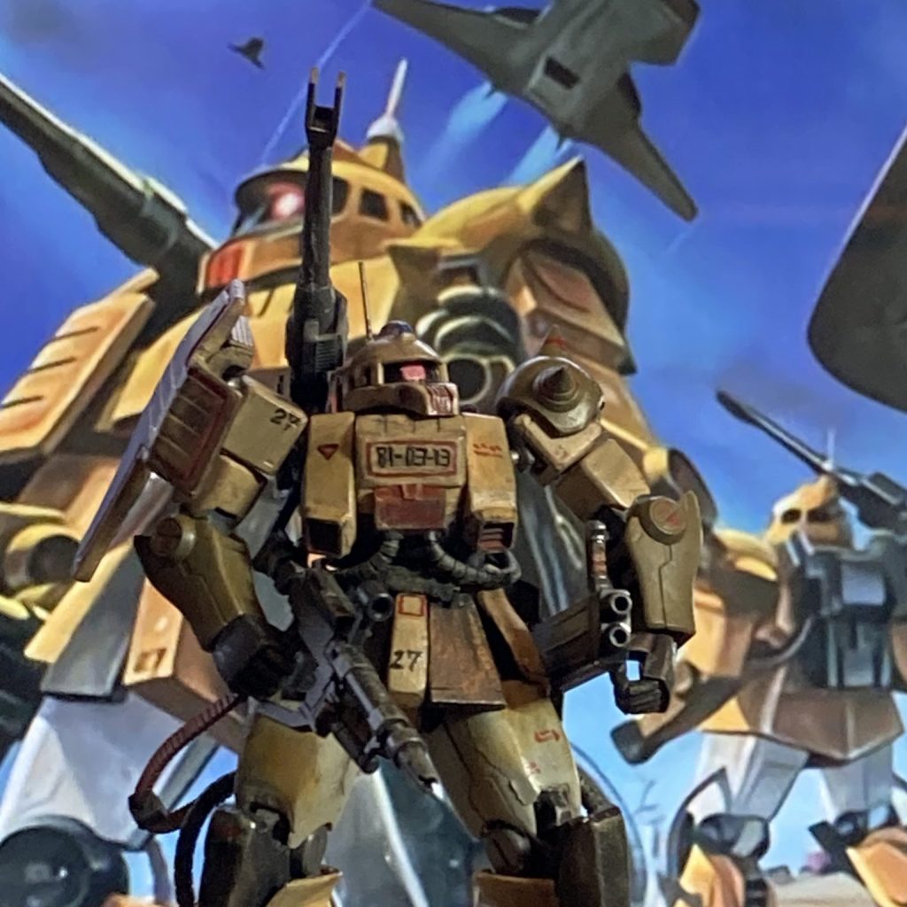 プロモデラー 製作作品 1/100 ザクウォーリア キャノン タイプ
