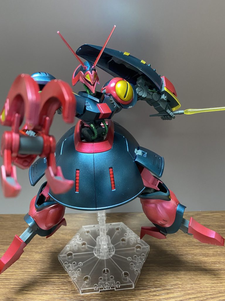 僕にしては珍しくけっこう色変えました緑っぽい色にしたけど変じゃないかドキドキでした自分では気にいったカラーリングなんです！