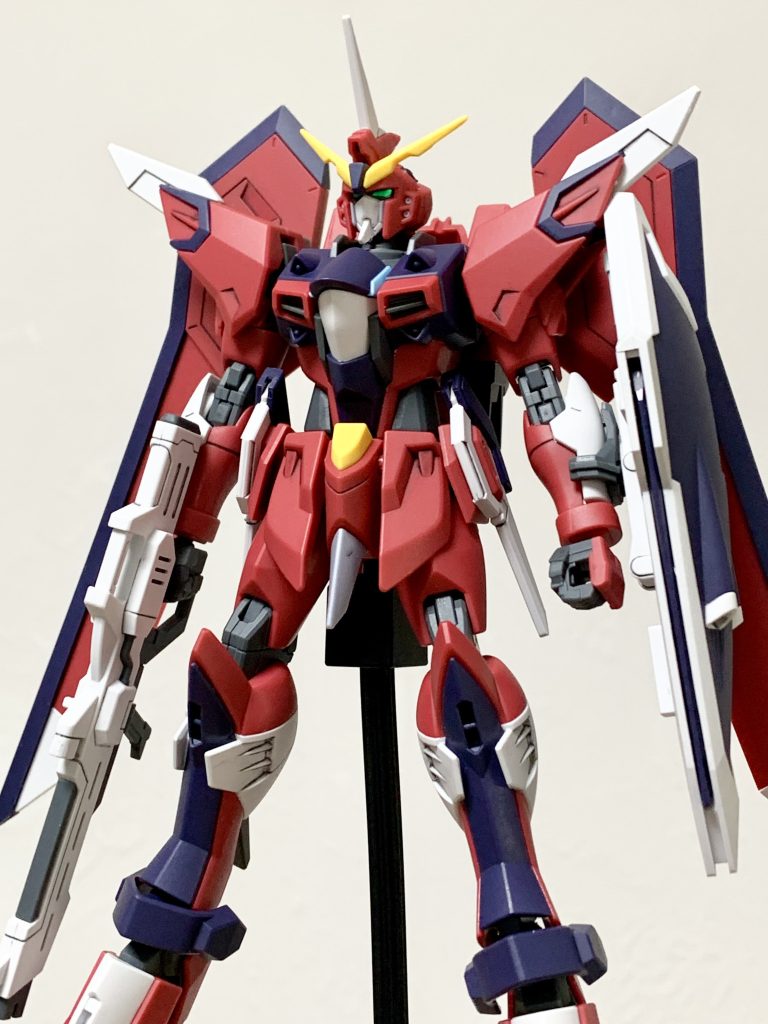 最近のHGキットは素晴らしい出来でした。驚異的な色分けですね。