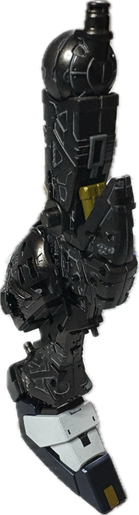 インナーフレームもガンメタ×ブラックを調色して塗布してみました。もう少しメタリック感つよくても良かったかな〜って思ってます。