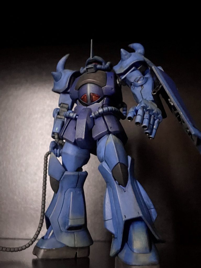 2021年の作品。自身の初期作品の中ではかなりのお気に入り。ここではウォッシング初導入。ここからは筆塗り部分塗装が基本になってきます。