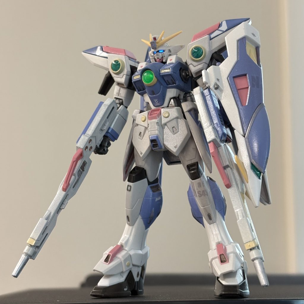 せっかくの二丁ライフルなので両手持ちの素立ちもではでは