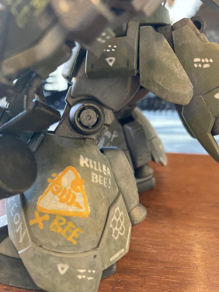 ブンブン🐝クロスビーマーク!
