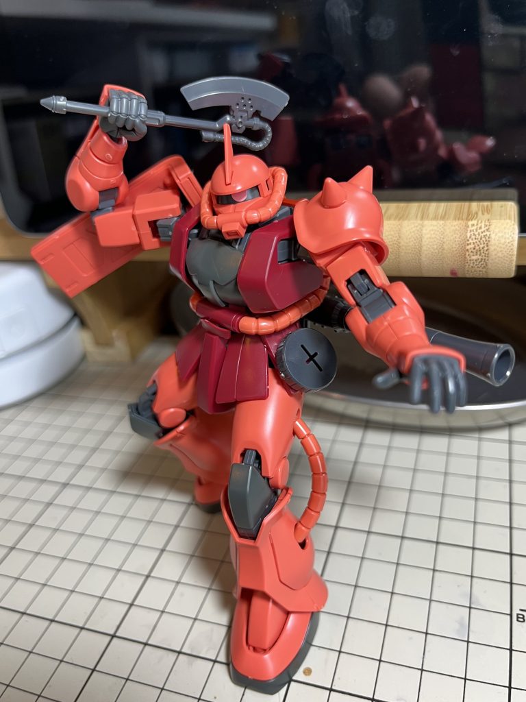 ジークアクスみたいな立ちからスタート