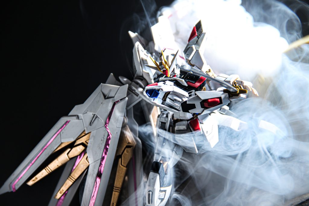 フツノミタマも色分けして塗装しました。