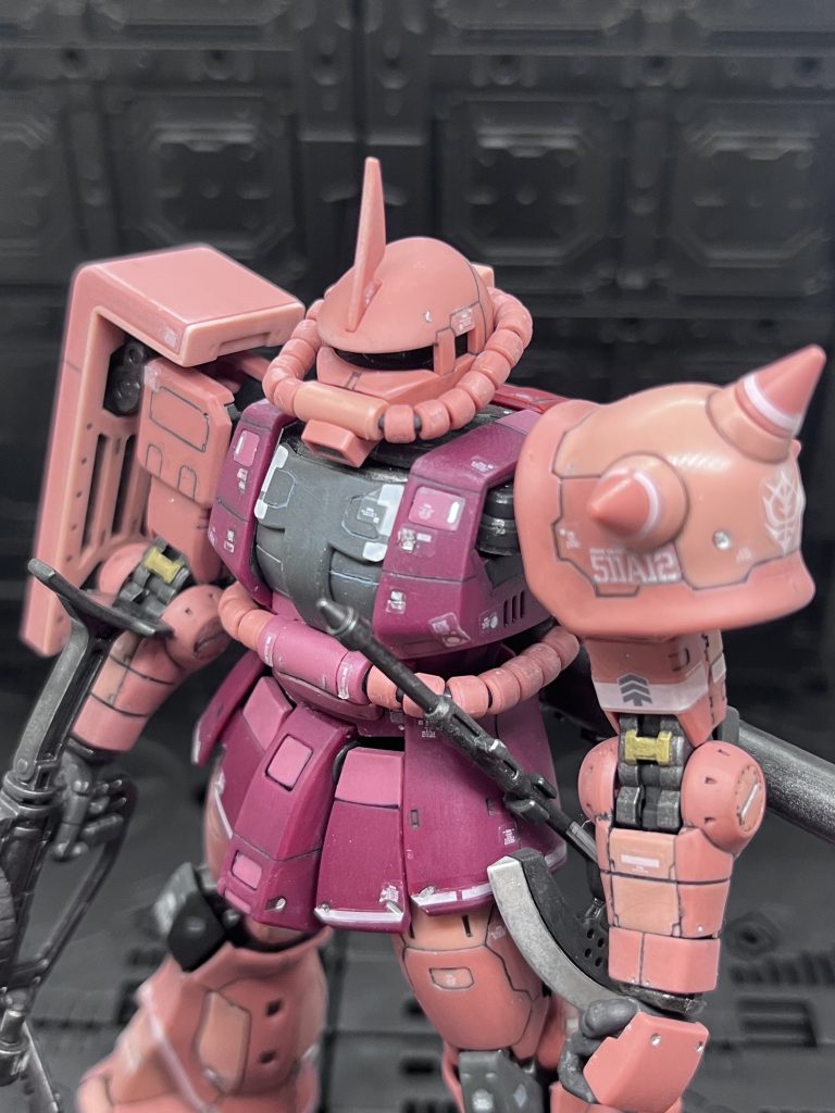 MS-06S ZAKUⅡ CHAR AZNABLE’S CUSTOM MOBILE SUIT