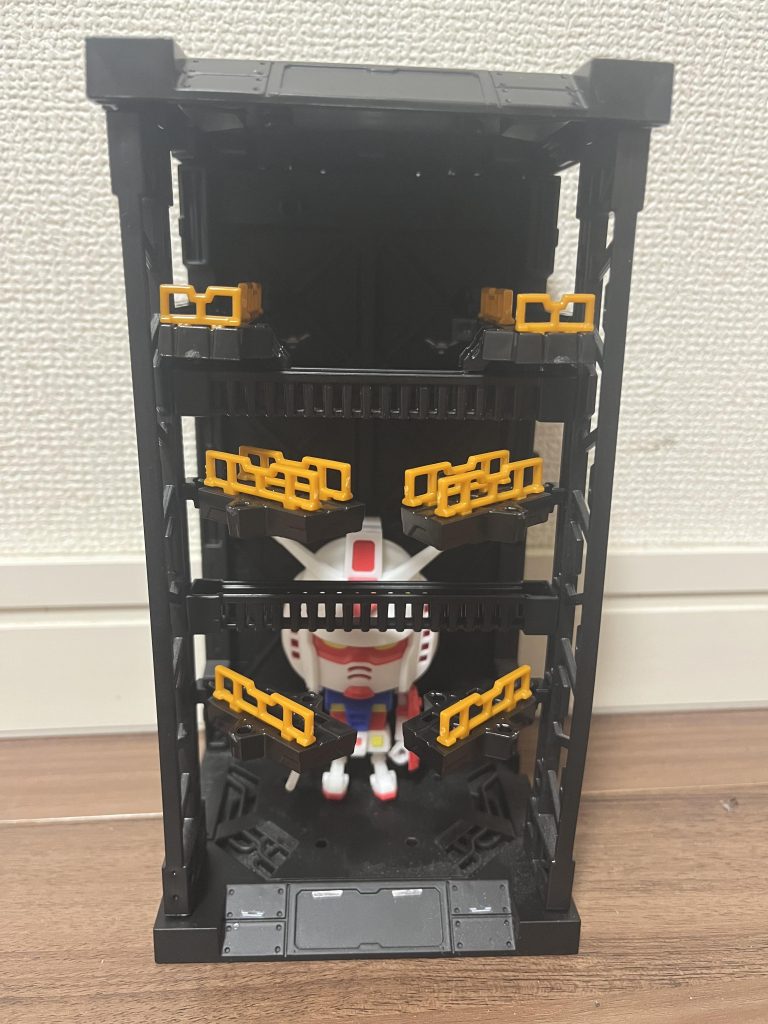 せっかくなのでガンプラくんも