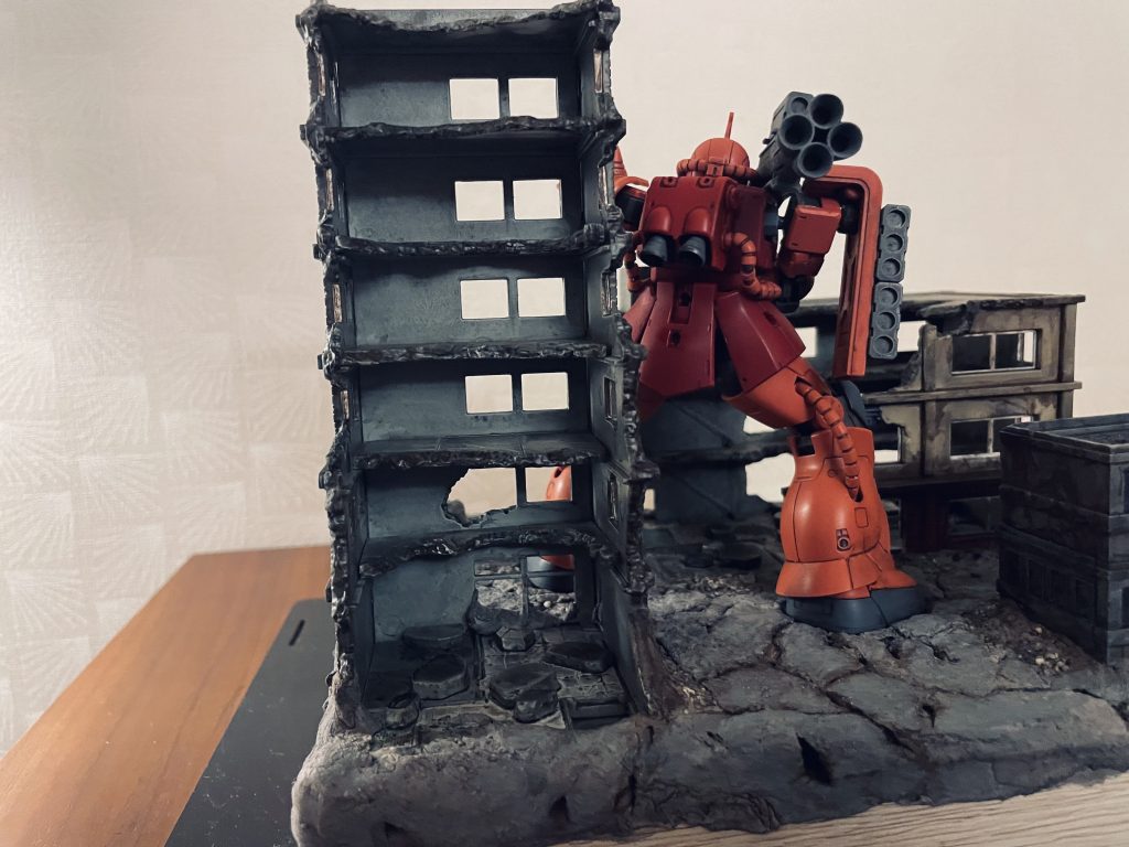 背面からのショットです。