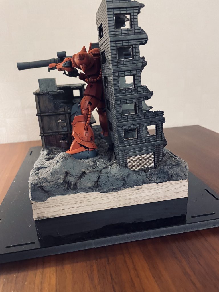 廃墟の市街戦–4枚目/制作者：SH