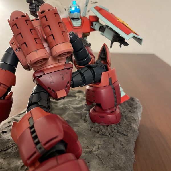 ジャブローに散る