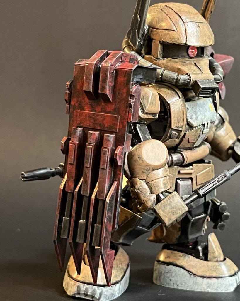 復讐のレクイエム　ザクII F型 ソラリ機–3枚目/制作者：クリームシュウ(探プラ部)