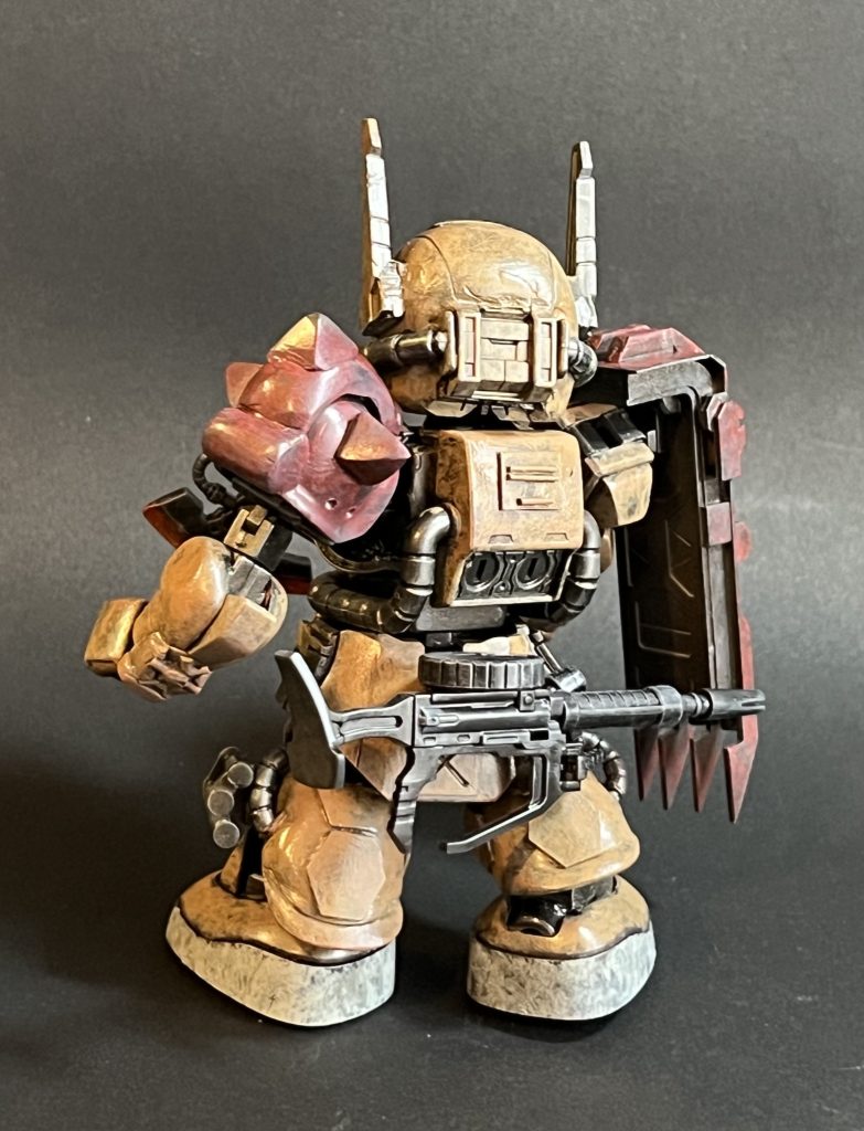 復讐のレクイエム　ザクII F型 ソラリ機–5枚目/制作者：クリームシュウ(探プラ部)