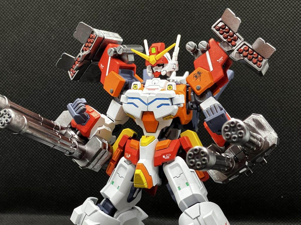 肩に追従性の高いミサイル