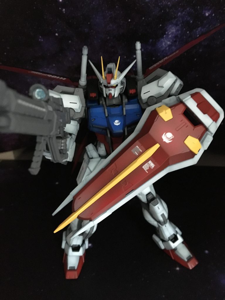 MG エールストライクガンダム–3枚目/制作者：ノシ