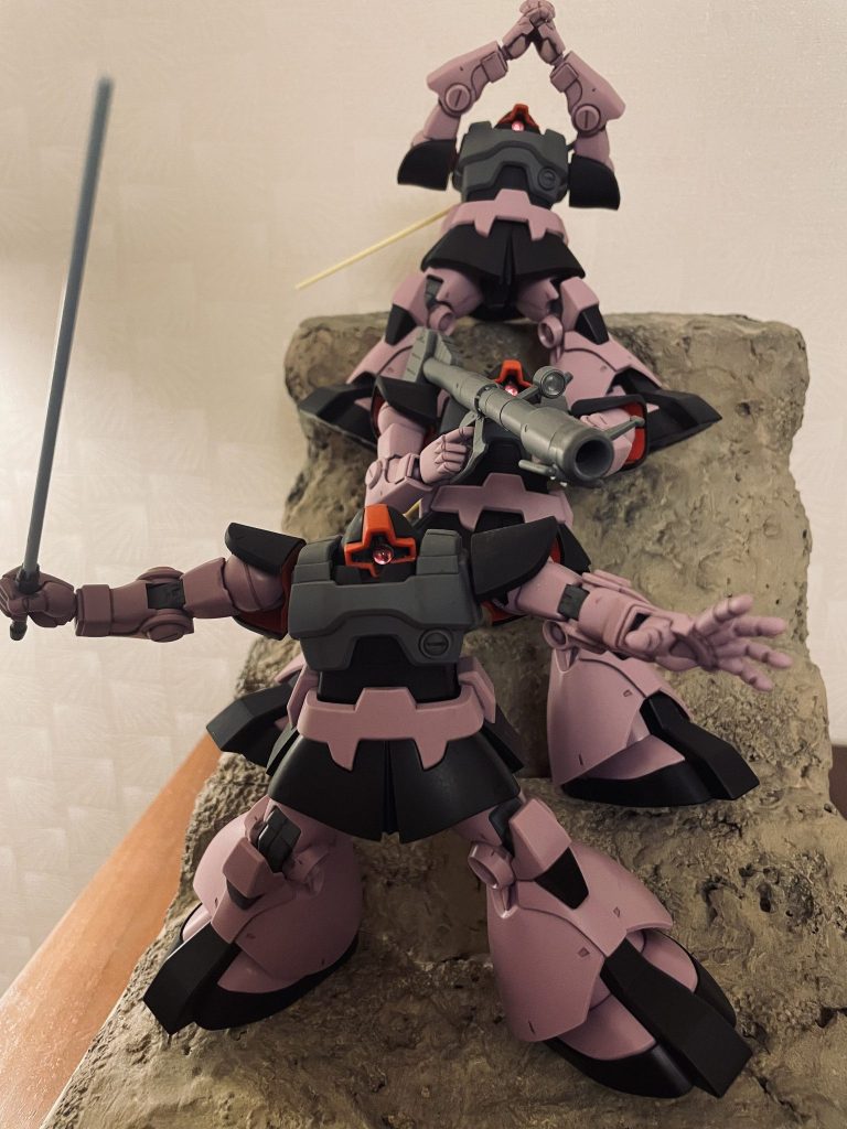 ガンダム/トリプルドム/ジオラマ/完成品 機動戦士ガンダム ジオラマ 「ガンダム」＋「トリプルドム」(4