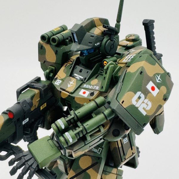 ジムスパルタン　迷彩　自衛隊派遣仕様