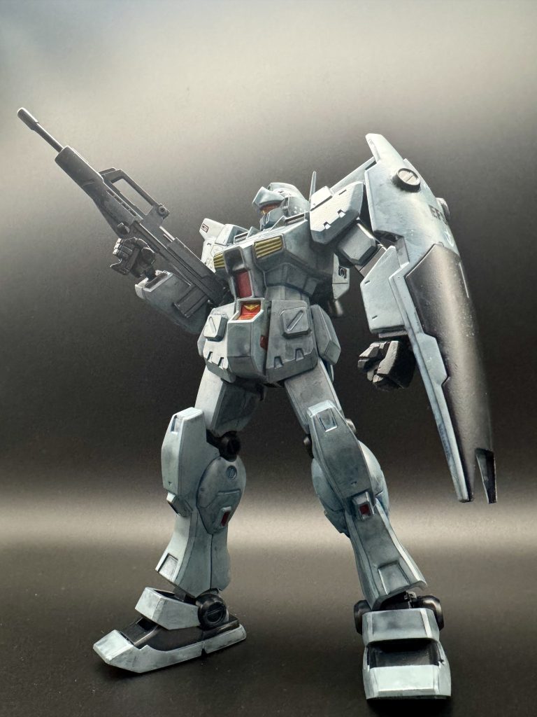 ジムの中で1番好きなジム。下地をあえて残して筆塗りする事で味を出そうとしている！