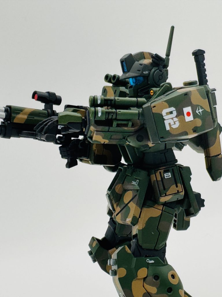 ジムスパルタン　迷彩　自衛隊派遣仕様–9枚目/制作者：johnビルダー