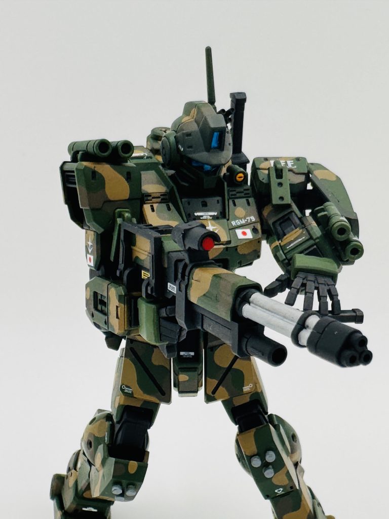 ジムスパルタン　迷彩　自衛隊派遣仕様–5枚目/制作者：johnビルダー