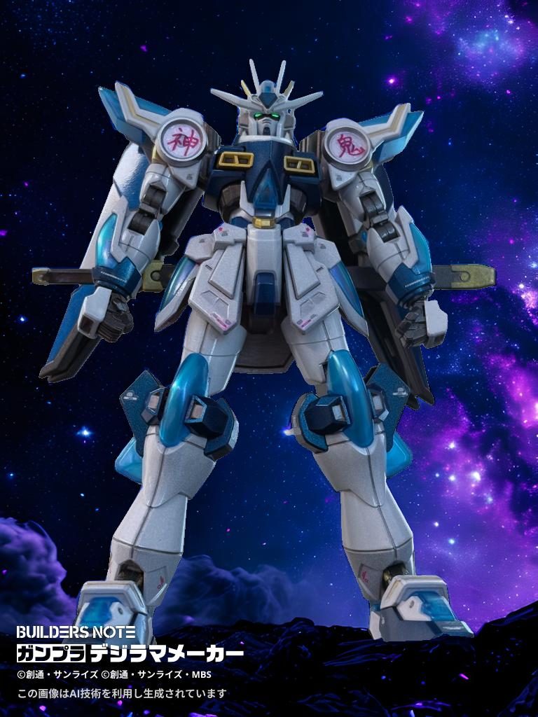 こういう幻想的なのもアリかと。肩にレジン盛っているうちにデジラマの終了となってしまいました。