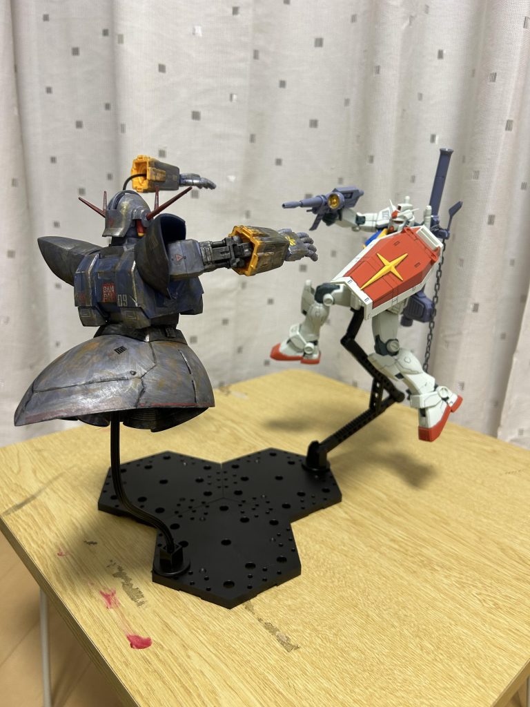 やり過ぎ感タップリのHGジオング–4枚目/制作者：589naomi