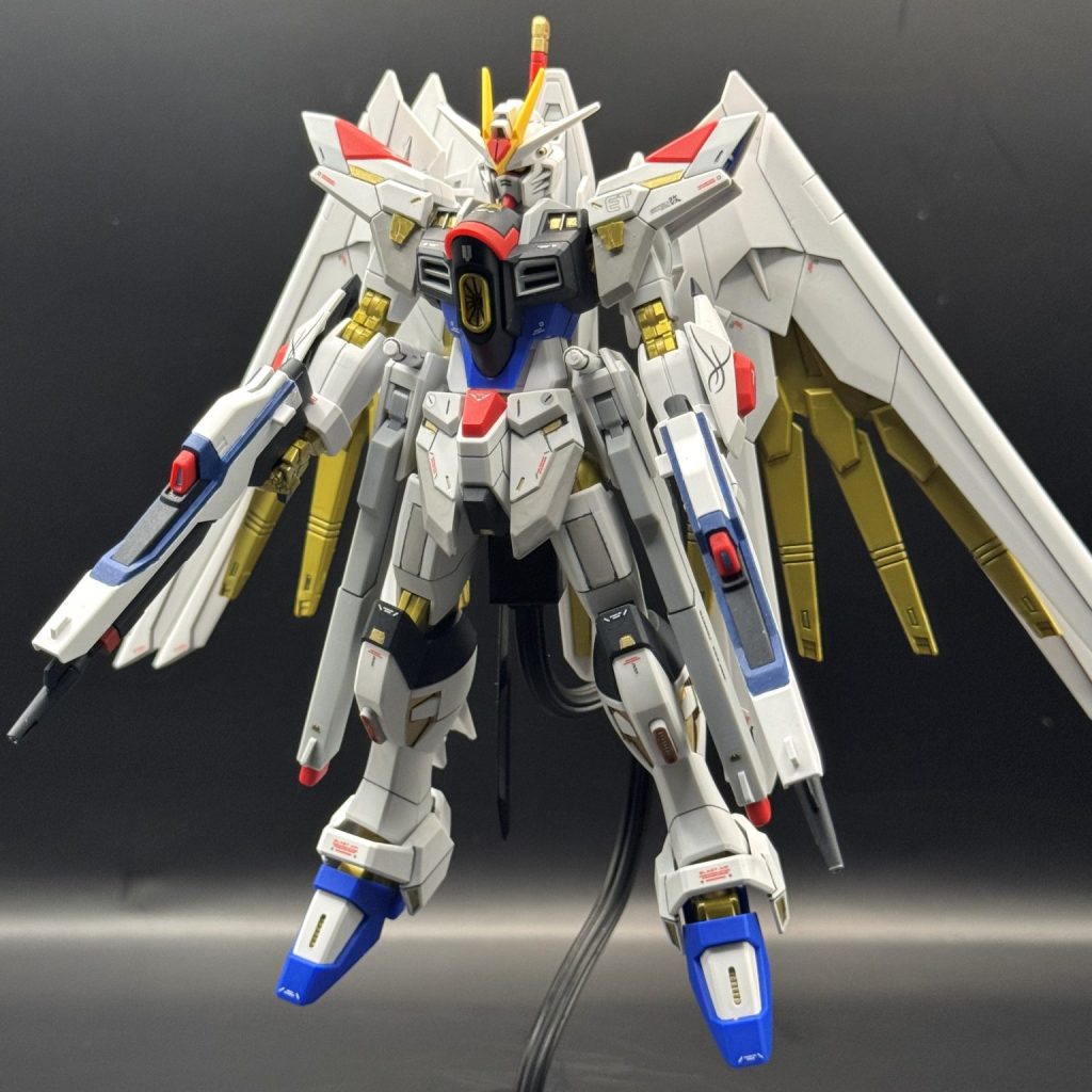 HGマイティーストライクフリーダム　クリア　RG フリーダムガンダム　2個セット HGマイティーストライクフリーダム クリア RG フリーダム
