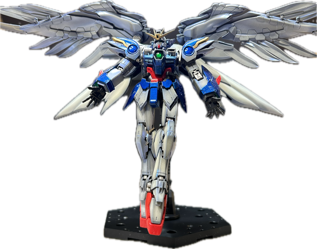 RG ウイングガンダムゼロ EW パール塗装–2枚目/制作者：ノシ