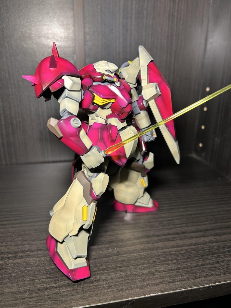 HG メッサー 黒立ち上げ–2枚目/制作者：ノシ