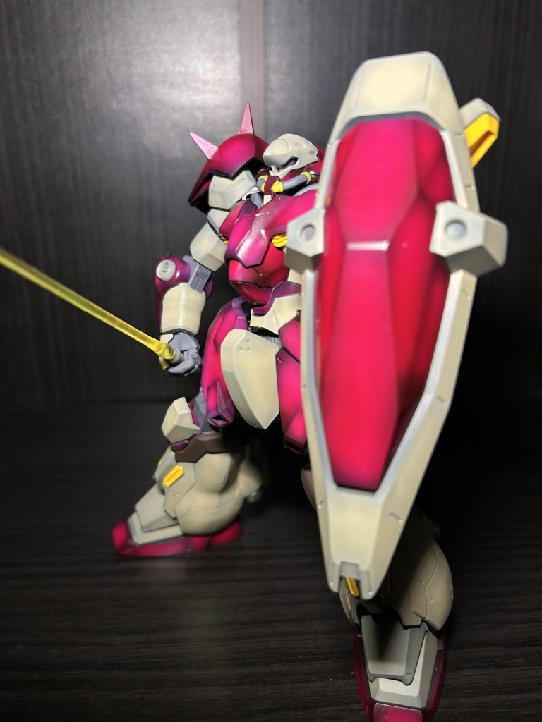 HG メッサー 黒立ち上げ–3枚目/制作者：ノシ