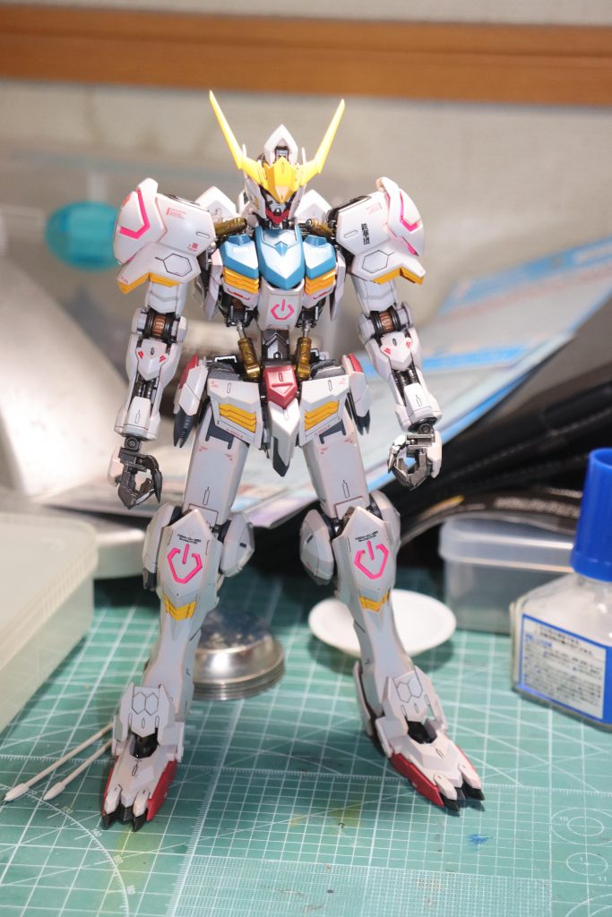 ウェザリング前の様子です。