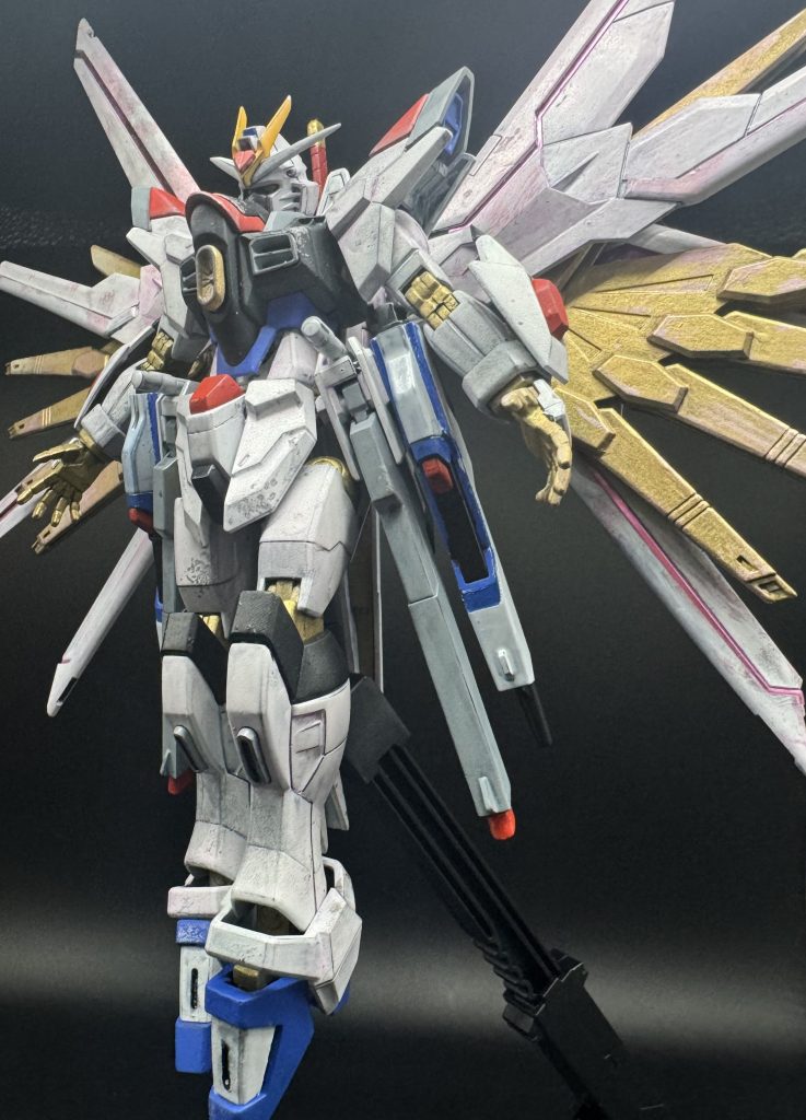 イメージはあるが上手く塗装や工作で表現できないという。いつか作り直すであろうGMIIからマイフリまでの4作品。