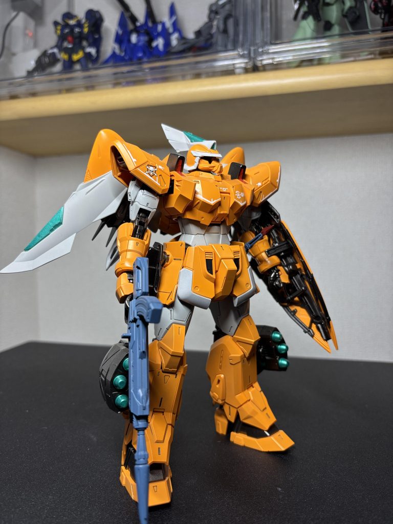 パールビビットオレンジはほとんどパール感がなく、ただのオレンジという感じでした。