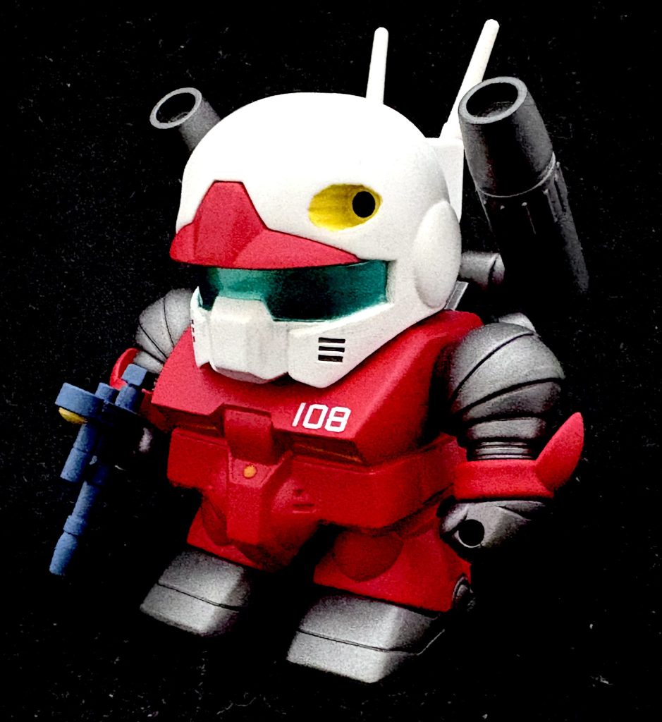 改造はほぼ無しで、合わせ目を消したのみです。