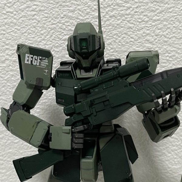 初投稿です!!ジムスナイパーII(森林仕様)