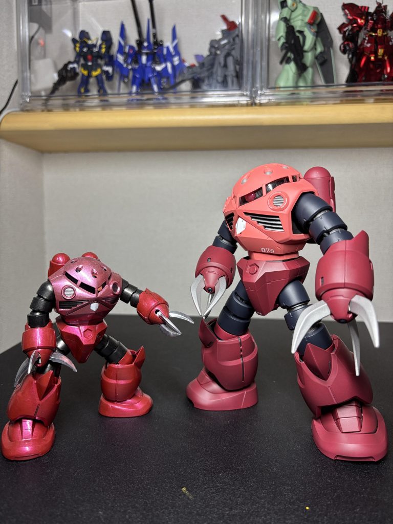 筆塗りHGと比較