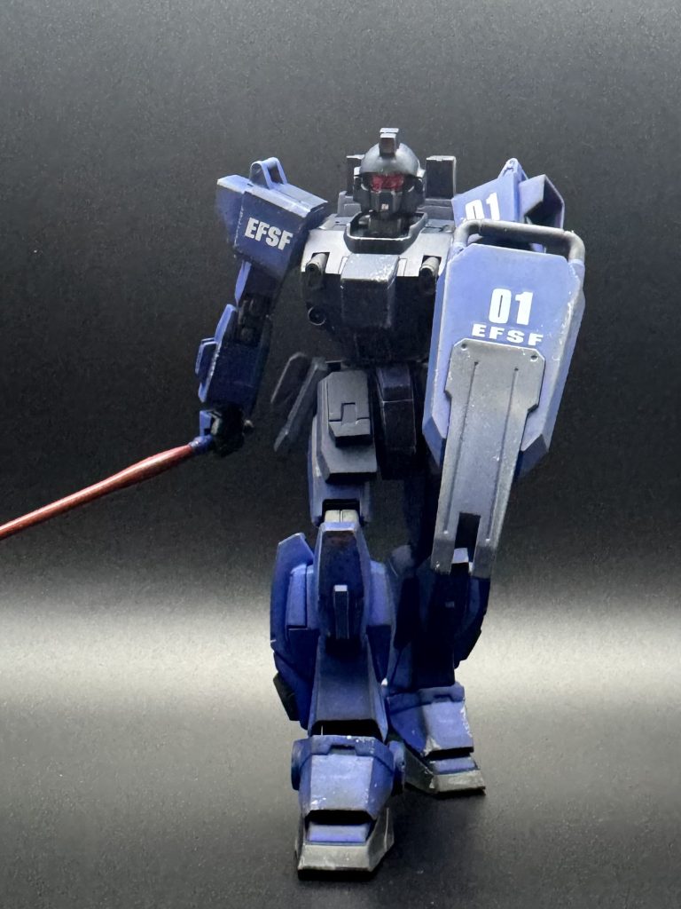 ブルーデスティニー。EXAMの狂気を出したくてダークな色合いを目指した結果、自分の中では調色が上手くいった例。