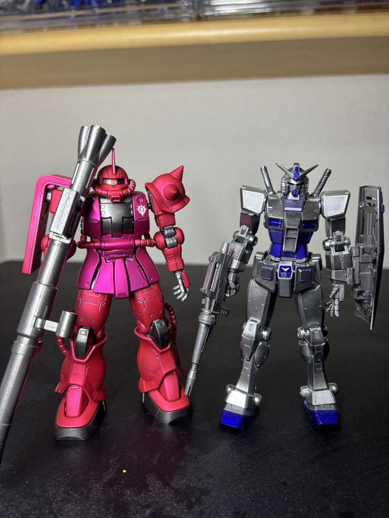 手持ちのHGがこれしかないのですがライバルとの比較