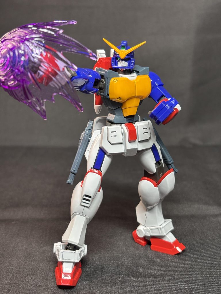 （筆塗りアクリジョン）ＨＧ 1/144 ガンダムマックスター–4枚目/制作者：demitasse