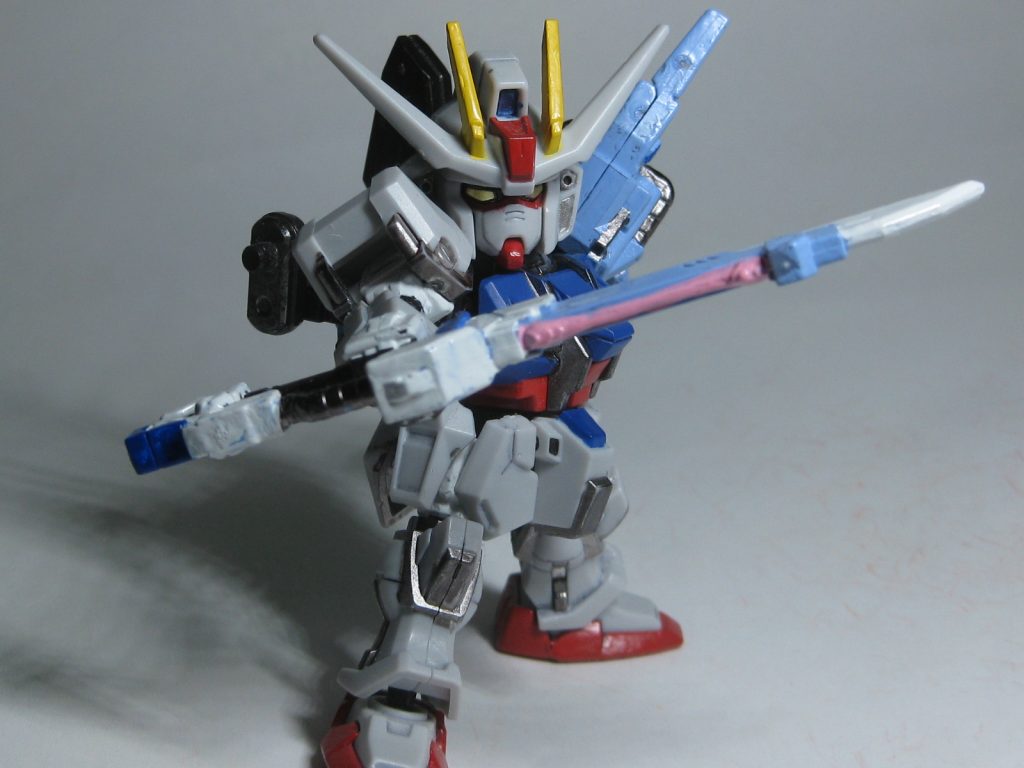 シュベルトゲベールのビームピック部分は、使用しているのを見た記憶がないのと収納時の見栄えのために切り飛ばしました。