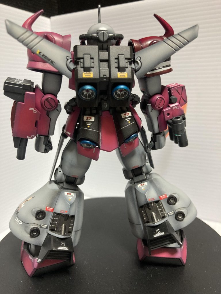 背面とにかくデカール貼りまくりw色々誤魔化しですね笑